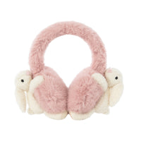 13DE MARZO Pink Doozoo Furry Earmuff | MADA IN CHINA