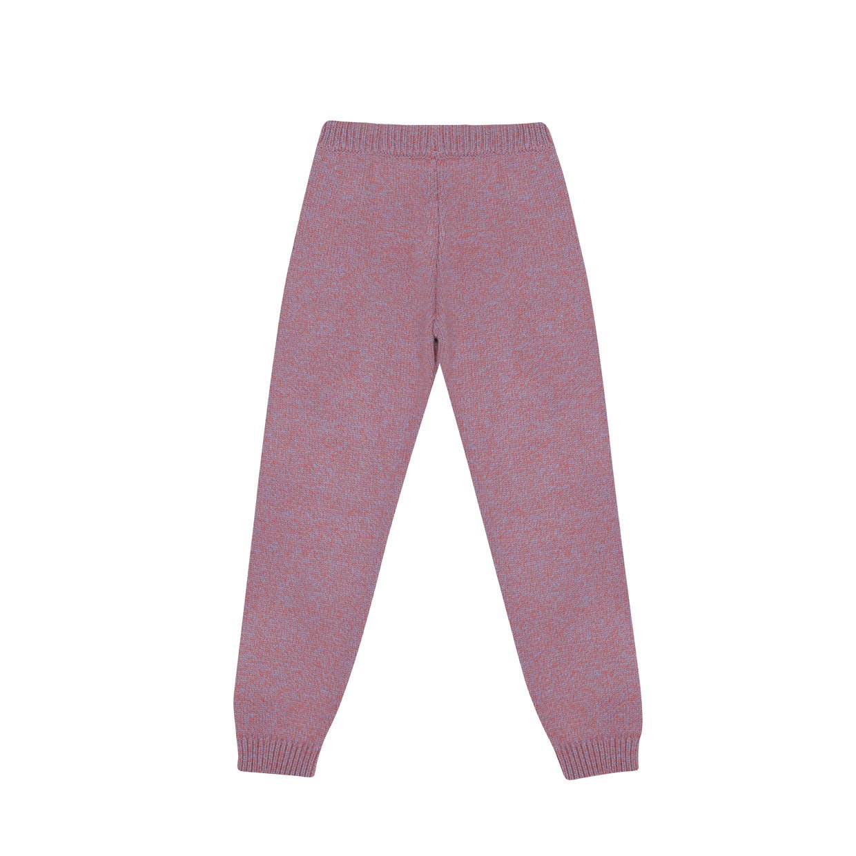 MEDIUM WELL Pink Fancy Wool Sweatpants | MADA IN CHINA