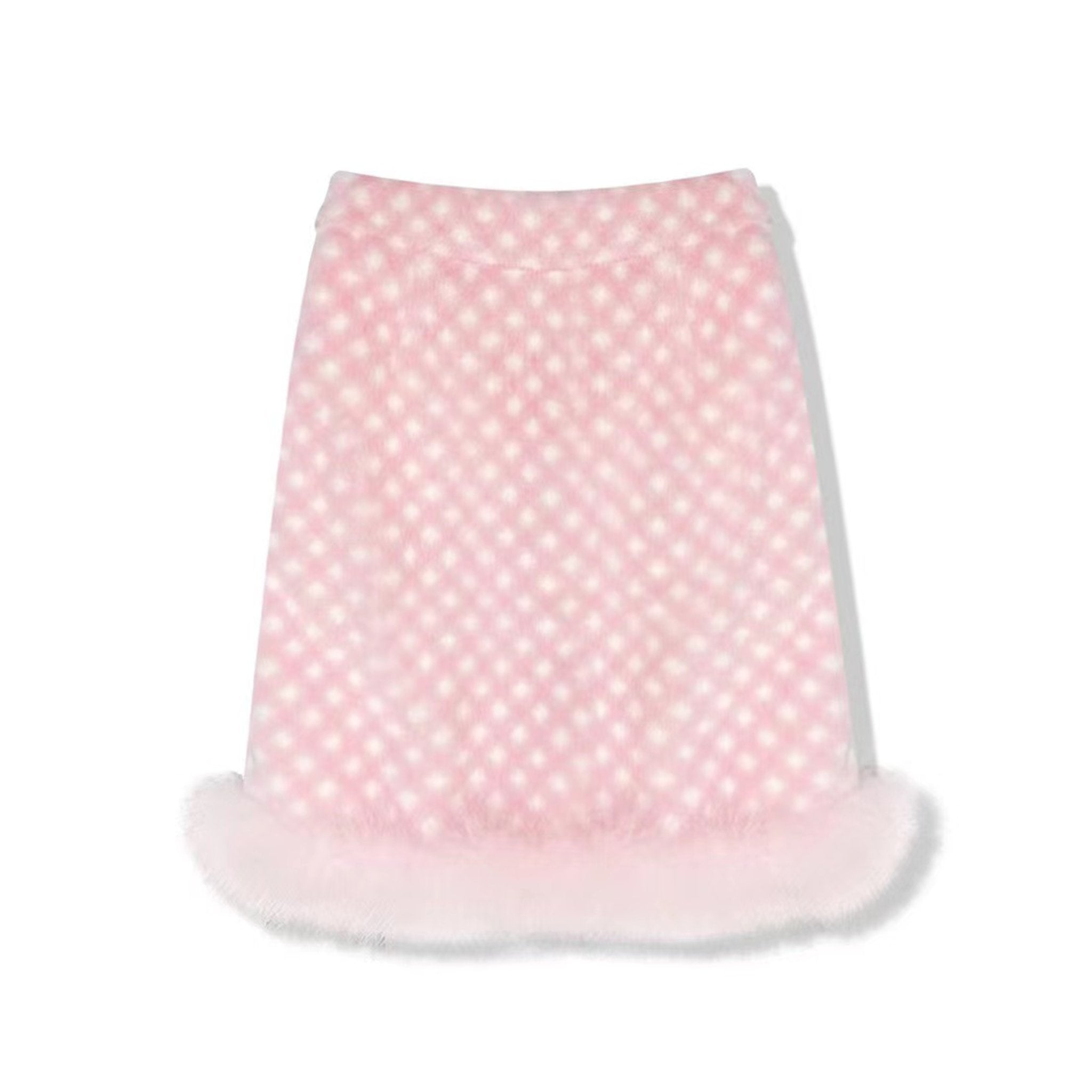AIMME SPARROW Pink Feather Skirt | MADA IN CHINA