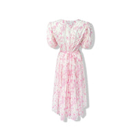 AIMME SPARROW Pink Floral Dress | MADA IN CHINA
