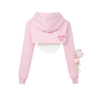 13DE MARZO Pink Hello Kitty Bear Sports Hoodie | MADA IN CHINA