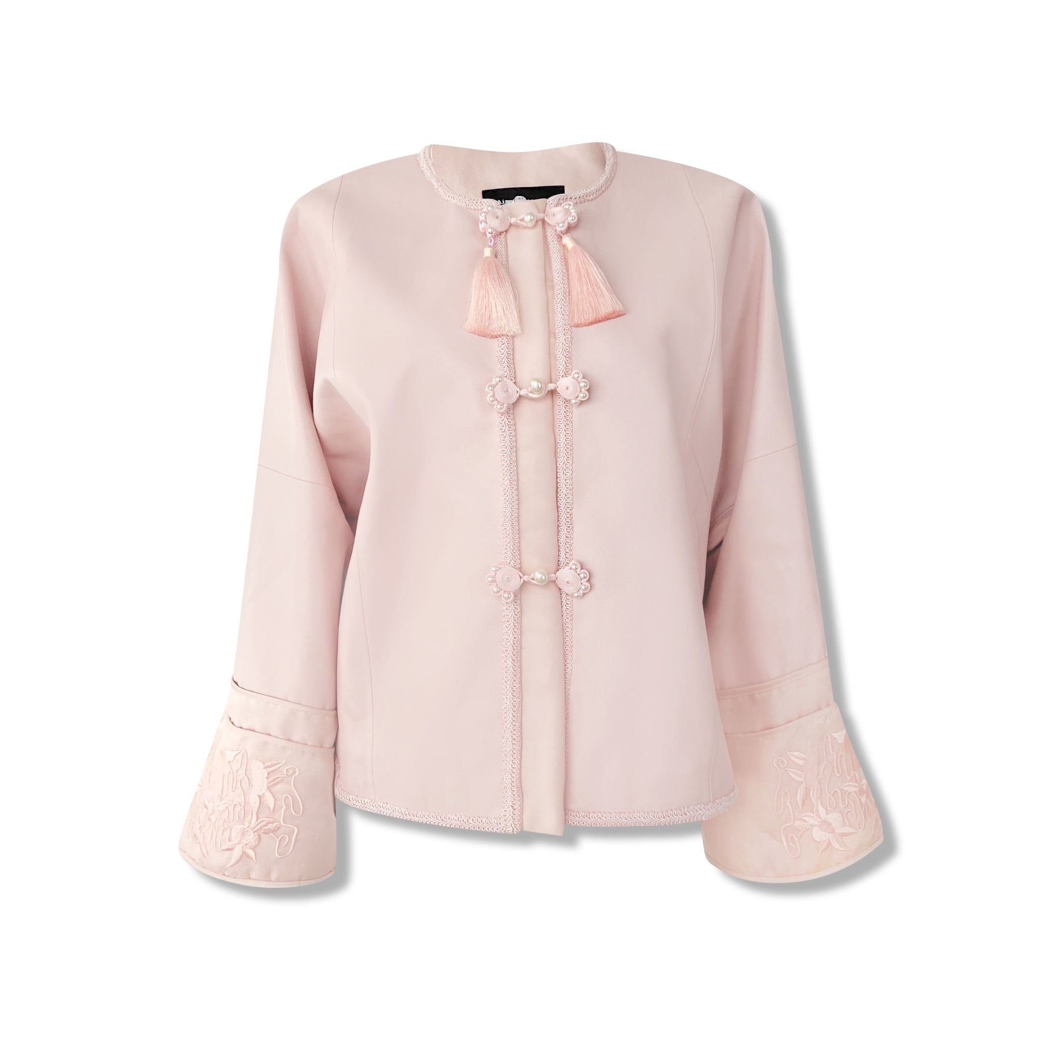 AIMME SPARROW Pink New Chinese Style Coat | MADA IN CHINA