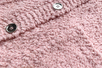 SOMESOWE Pink Polar Fleece Coat | MADA IN CHINA