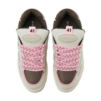 CANDYDONDA Pink Shoelace Sneakers | MADA IN CHINA