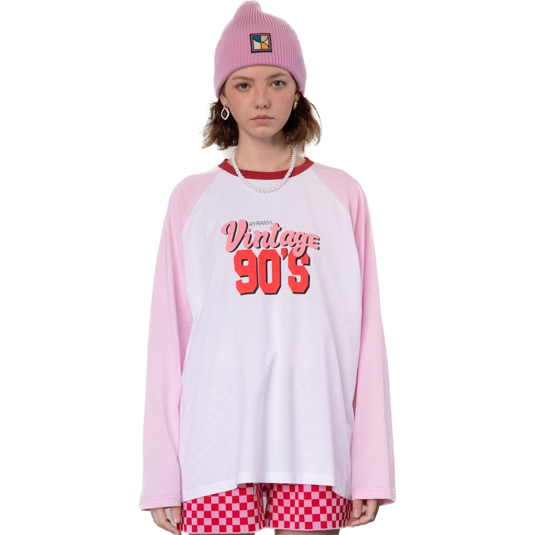 RYRANYI Pink Vintage 90's Shirt | MADA IN CHINA