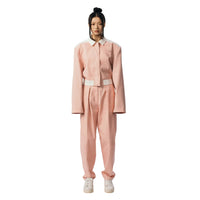 ANN ANDELMAN Pink Work Jacket | MADA IN CHINA