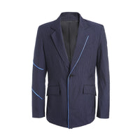 SULVAM Piping One Button Jacket | MADA IN CHINA