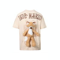 13 DE MARZO Plush Fox Toy T-Shirt Dew | MADA IN CHINA