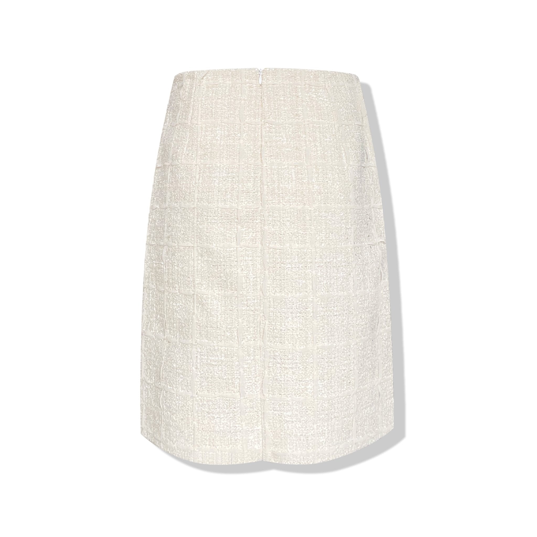 AIMME SPARROW Pocket slit white skirt | MADA IN CHINA