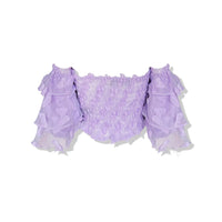 NOT FOR US Purple Butterfly Top | MADA IN CHINA