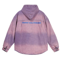 VANN VALRENCÉ Purple Color Changing Coat | MADA IN CHINA