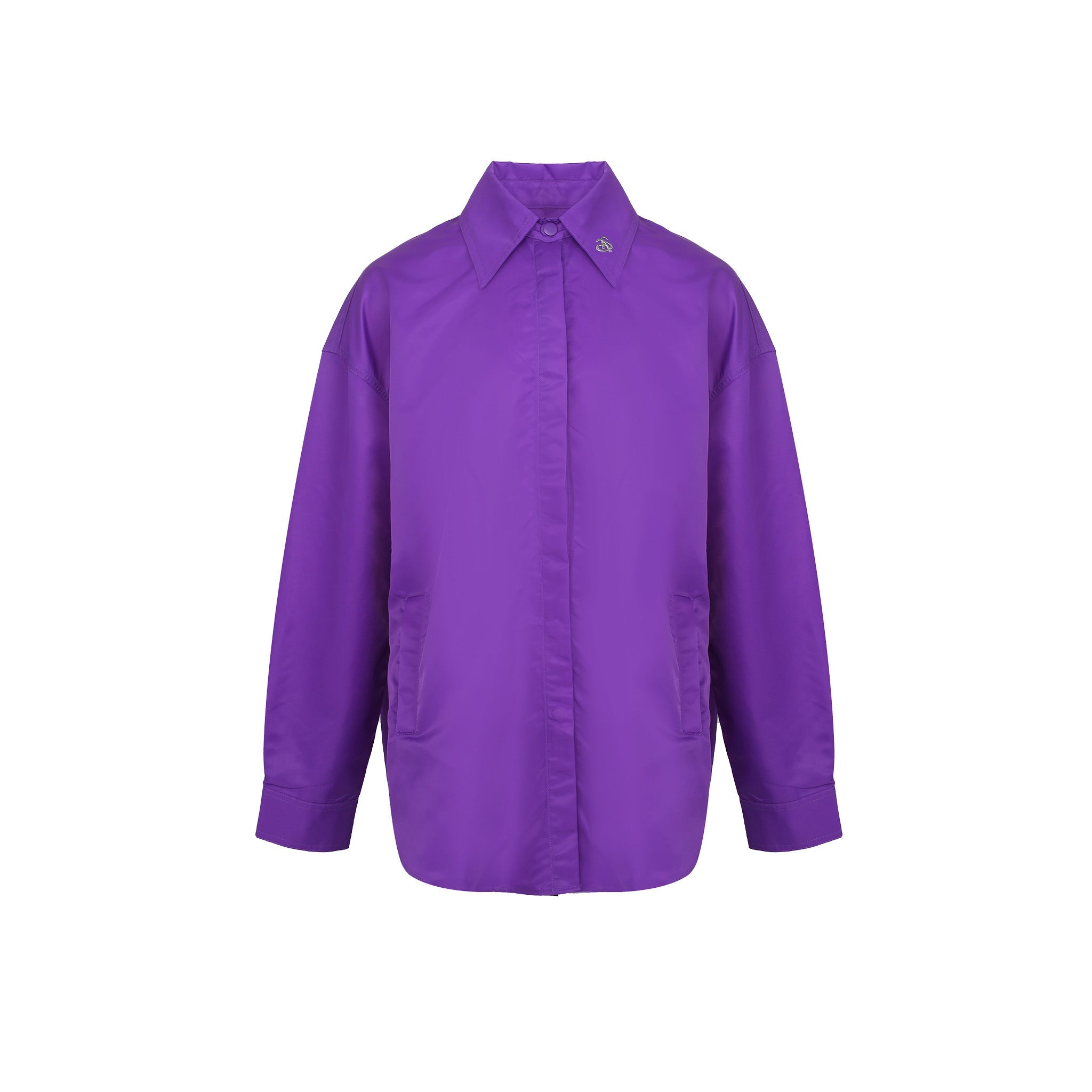 ANN ANDELMAN Purple Long Sleeve Sun Protection Shirt | MADA IN CHINA