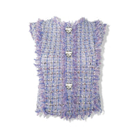 AIMME SPARROW Purple Scented Vest | MADA IN CHINA