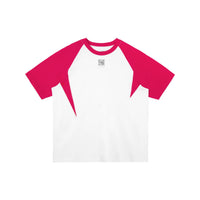 UNAWARES QR Code Raglan T-shirt Peach | MADA IN CHINA