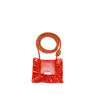 LOST IN ECHO Red Mini Cloud Pillow Pouch | MADA IN CHINA