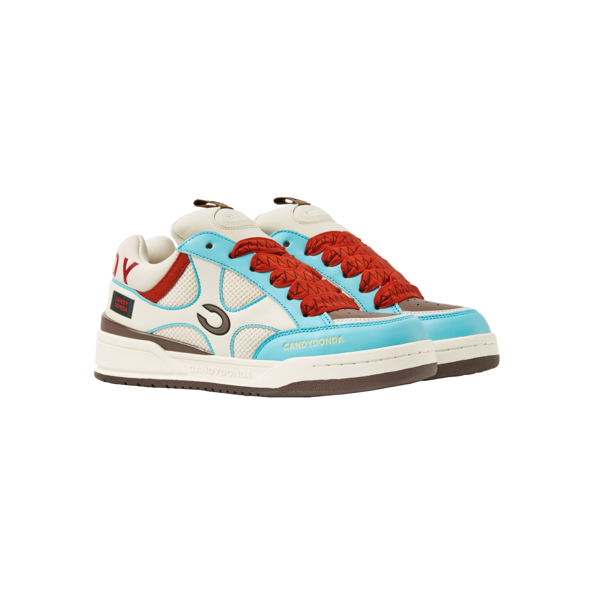 CANDYDONDA Red Shoelace Sneakers | MADA IN CHINA