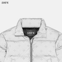 SMFK Reflective Garden Polar Down Jacket | MADA IN CHINA