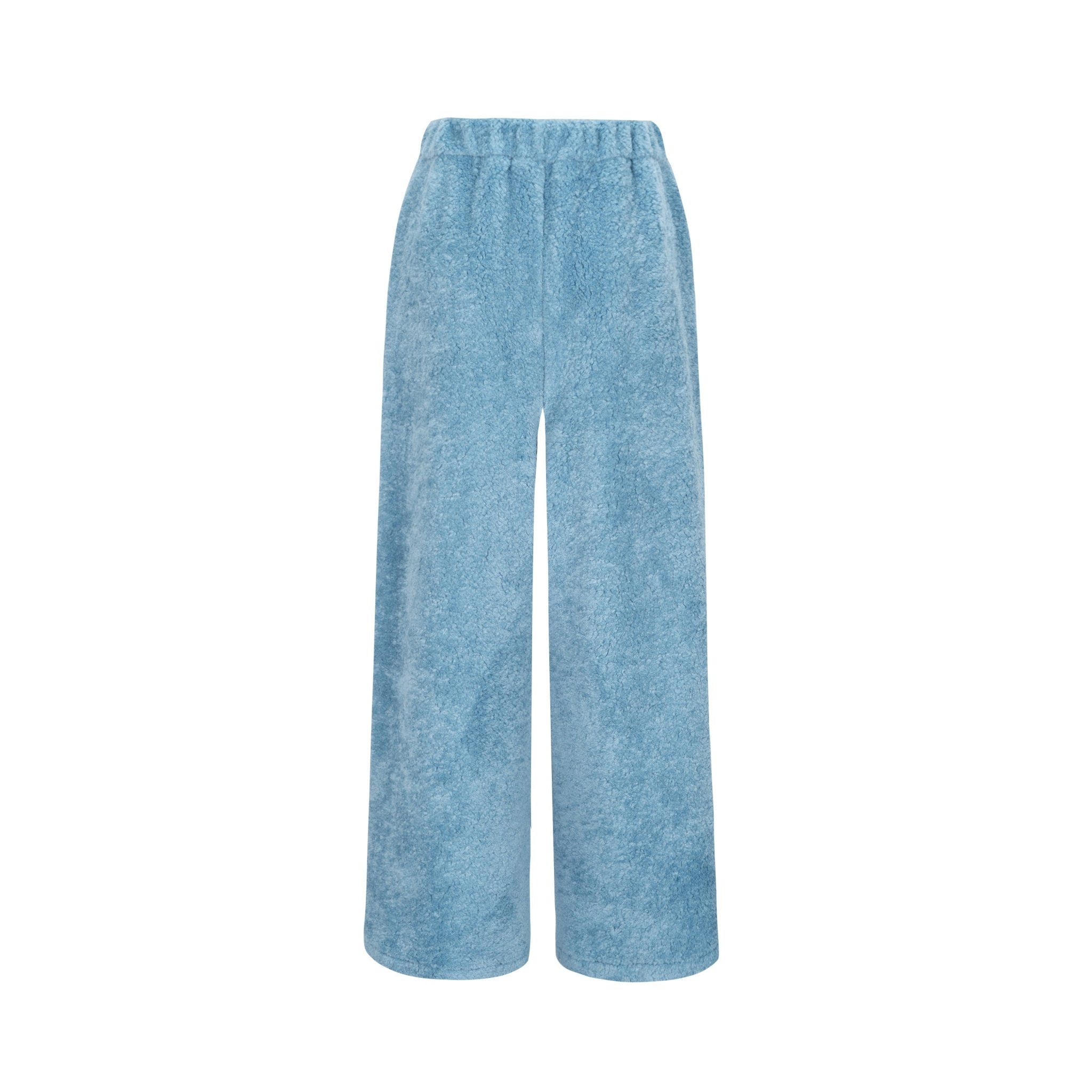 NOSENSE Retro Blue Fleece Pants | MADA IN CHINA