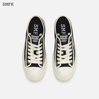SMFK Retro College Low Top Board Shoes Black | MADA IN CHINA