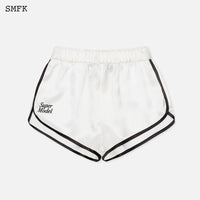 SMFK Retro Sports Pajamas Set White | MADA IN CHINA