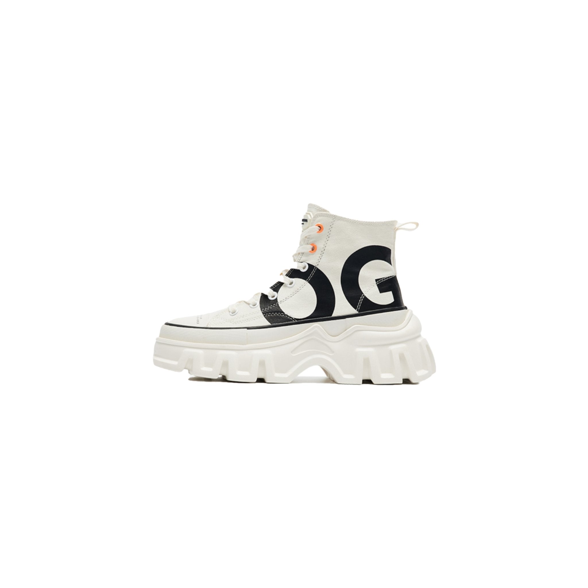 OGR SHEN FL Highs Prints Canvas Shoes White | MADA IN CHINA
