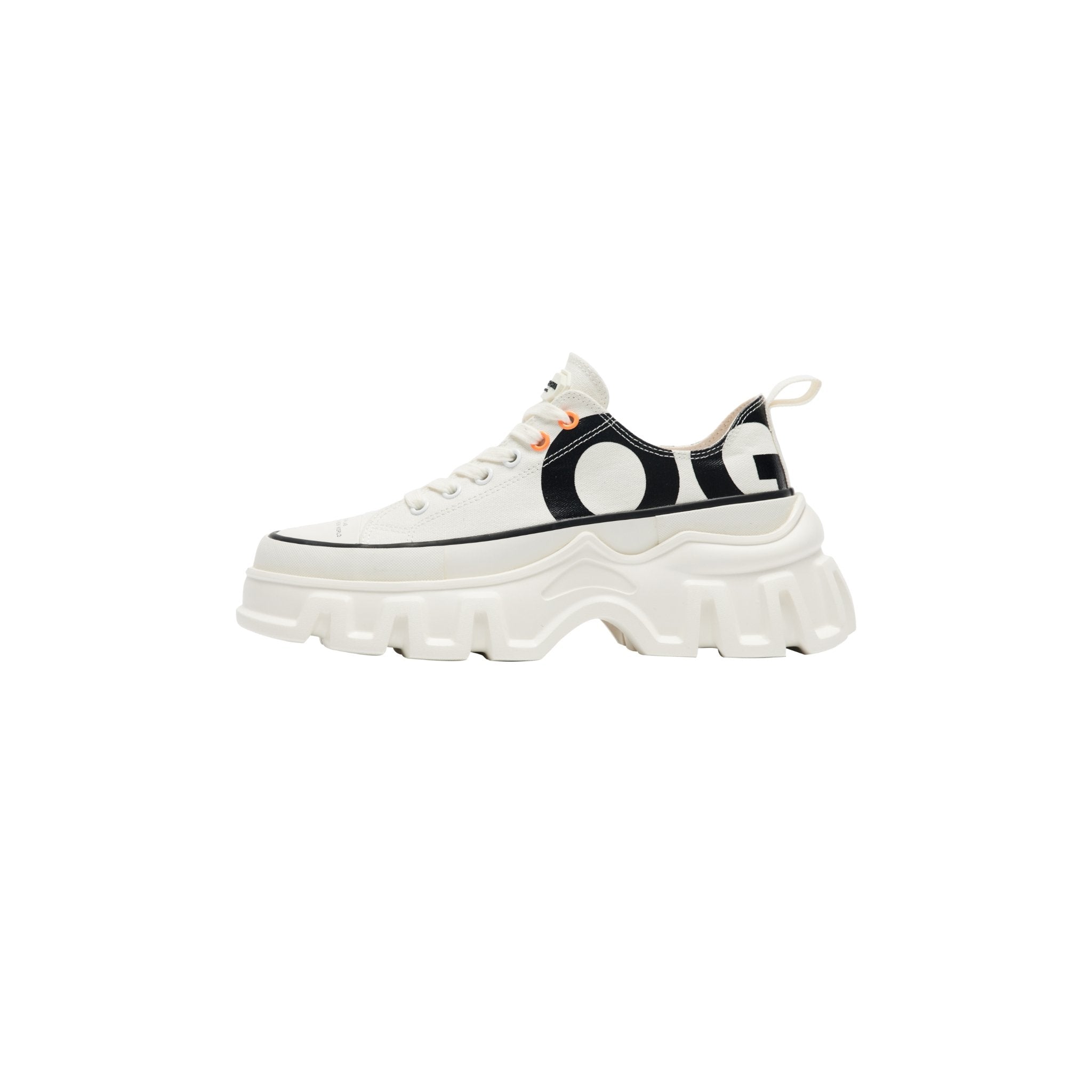 OGR SHEN FL Lows Prints Canvas Shoes White | MADA IN CHINA