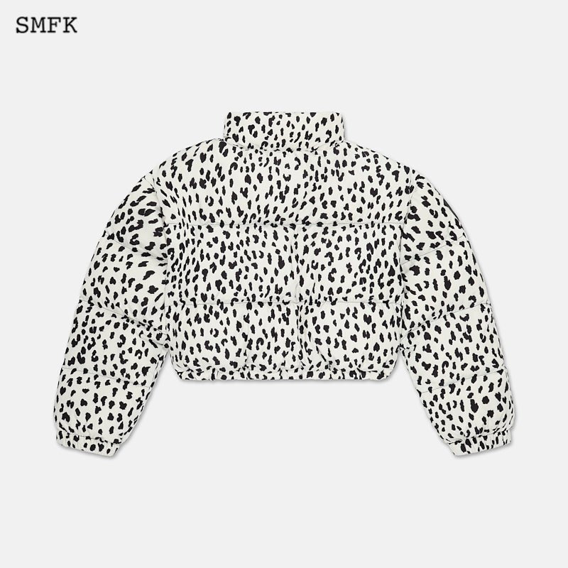 SMFK Short Body Down Jacket In Leopard Print | MADA IN CHINA