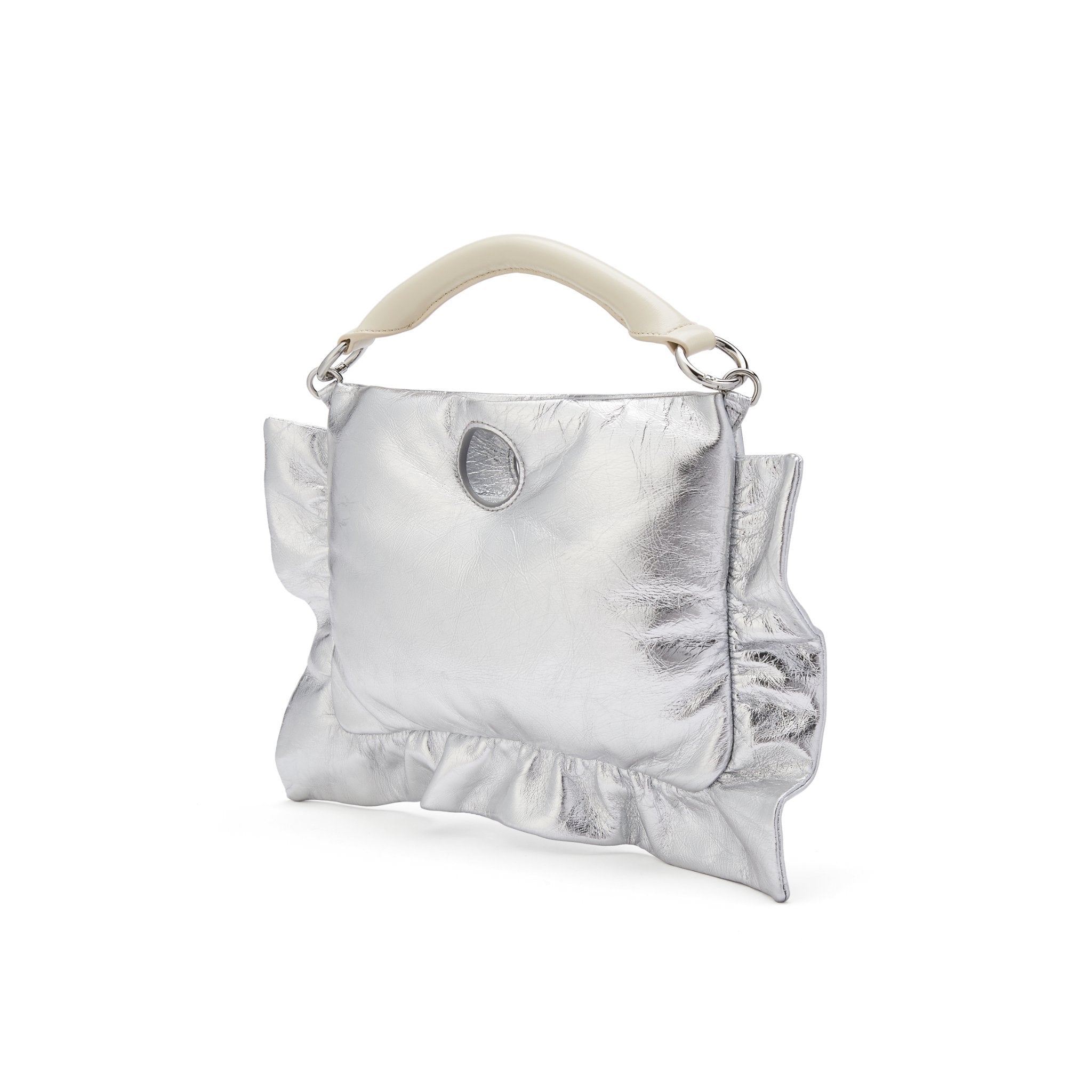 LOST IN ECHO Silver Cloud Pillow Bag | MADA IN CHINA