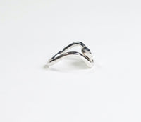 L'ELEMENTO Silver Metal Ring | MADA IN CHINA
