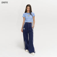 SMFK Skinny Model Blue Tight T-shirt | MADA IN CHINA