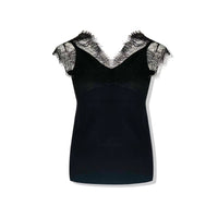 NOT FOR US Sleeveless Lace Vest | MADA IN CHINA