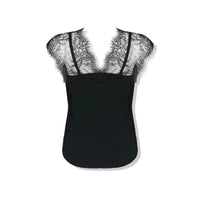 NOT FOR US Sleeveless Lace Vest | MADA IN CHINA