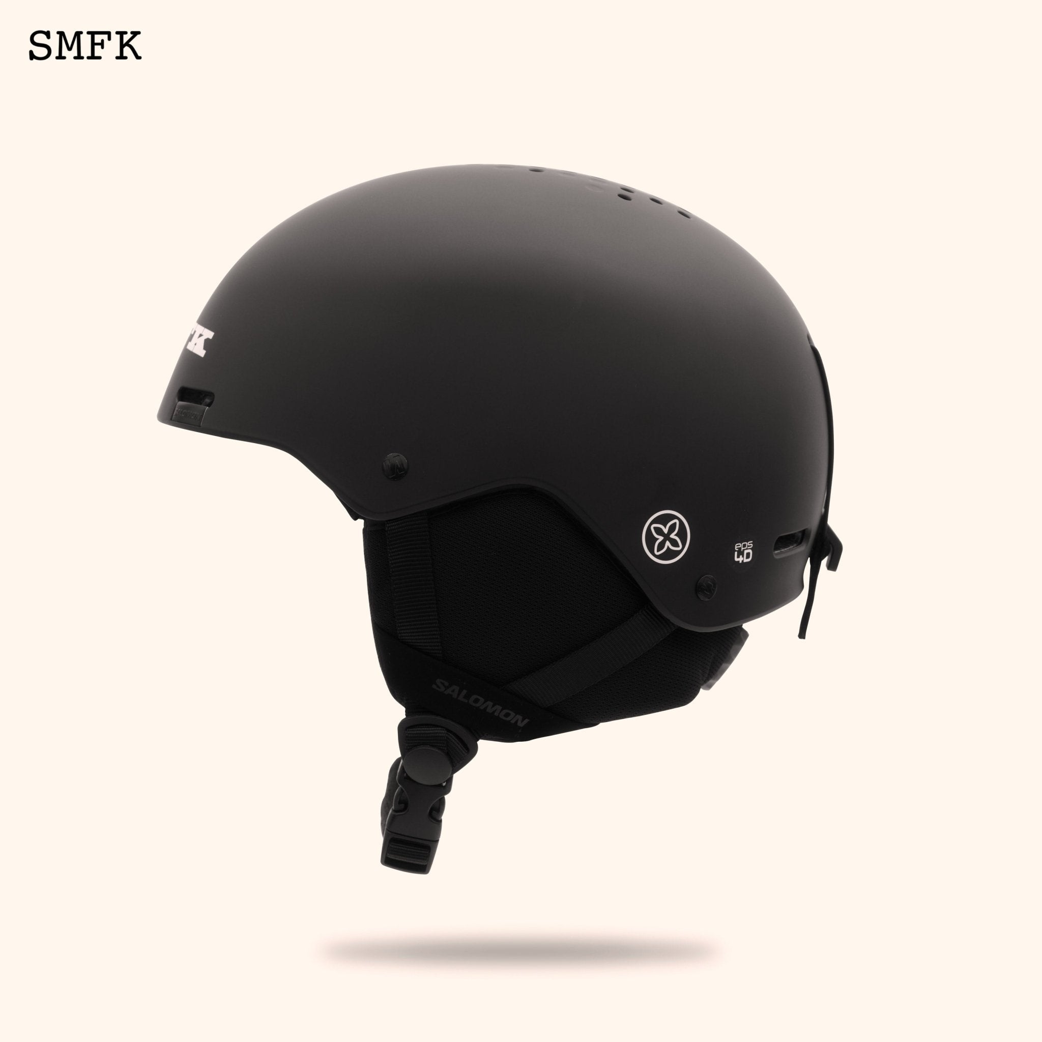 SMFK SMFK X SALOMON COMPASS BRIGADE Ski Helmet In Black | MADA IN CHINA