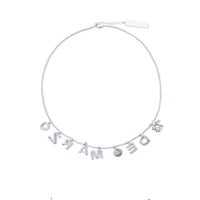 13 DE MARZO Smile Necklace Silver | MADA IN CHINA