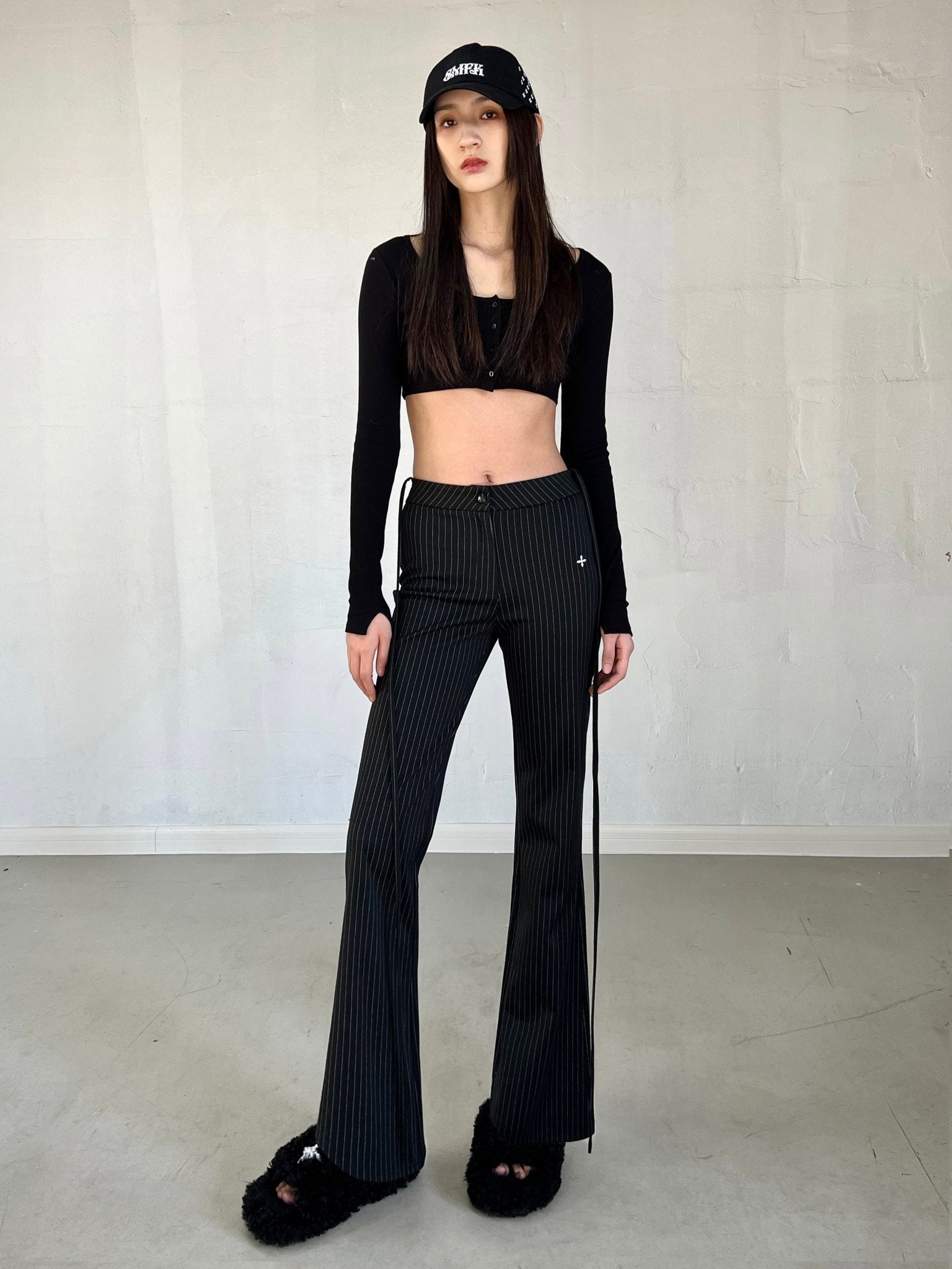 SMFK Striped Mermaid Classic Suit Pants | MADA IN CHINA