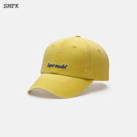 SMFK Super Model Yellow Baseball Hat | MADA IN CHINA