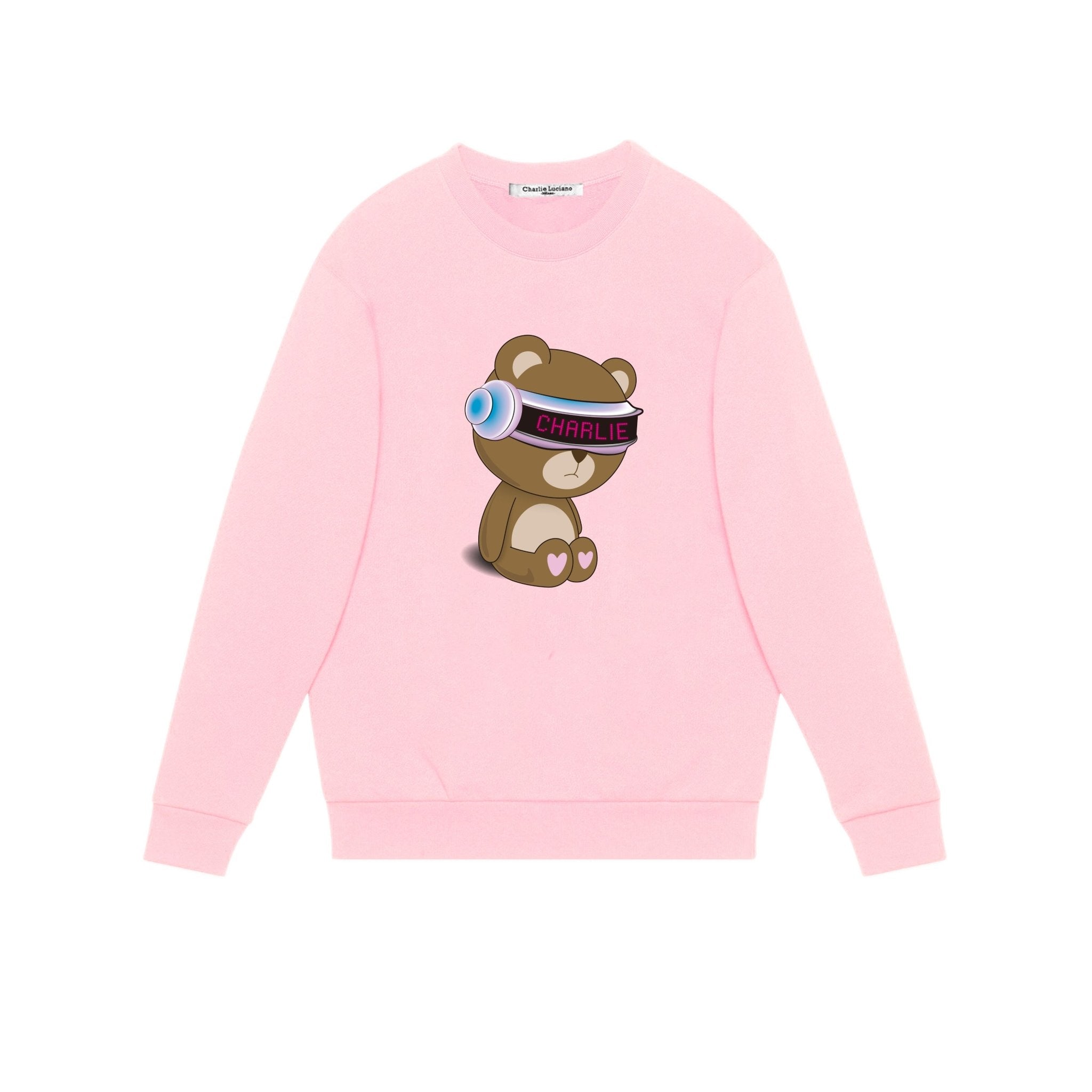 CHARLIE LUCIANO Teddy Bear Sweatershirt | MADA IN CHINA