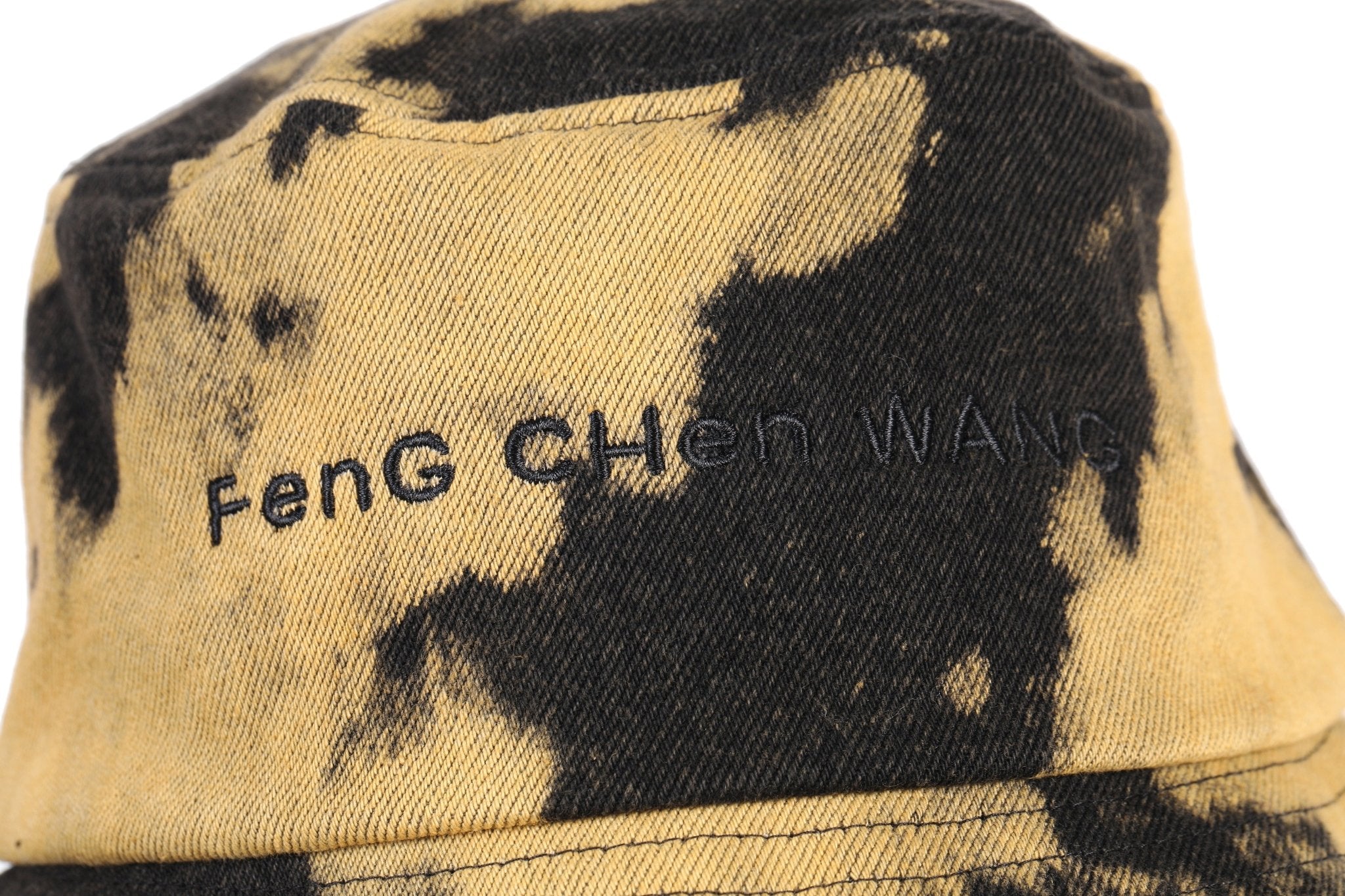 FENGCHEN WANG Tie Dye Denim Bucket Hat | MADA IN CHINA