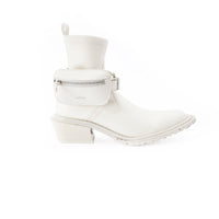 Untitlab untitled#13 Hitch Boots (Shiny Off White) | MADA IN CHINA