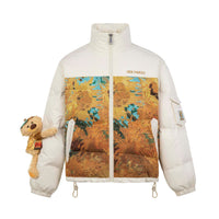 13 DE MARZO Van Gogh Masterpiece Down Jacket Afterglow | MADA IN CHINA