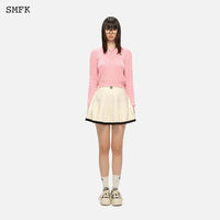 SMFK Vintage College Classic Knitwear Pink | MADA IN CHINA