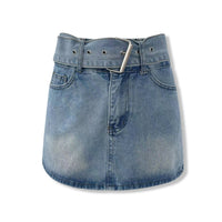 AIMME SPARROW Vintage Denim Skirt | MADA IN CHINA