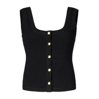 Ther. Waffle Knitted Vest | MADA IN CHINA