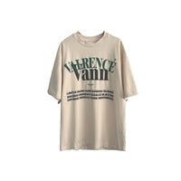 VANN VALRENCÉ White 22SS Version Loose T-shirt | MADA IN CHINA