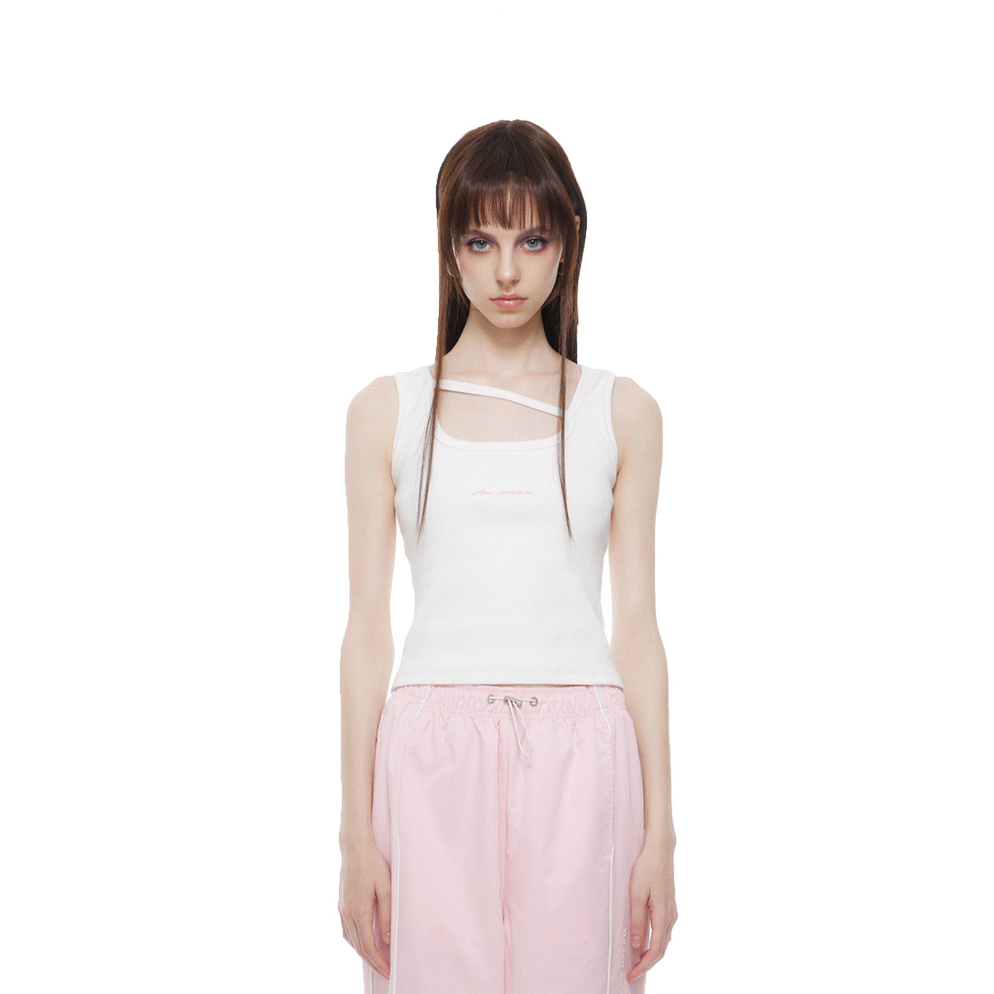 ANN ANDELMAN White 520 Limited Tank Top | MADA IN CHINA