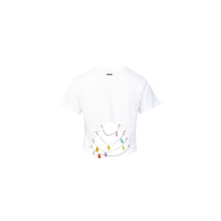 13 DE MARZO White Candy Chain T-shirt | MADA IN CHINA