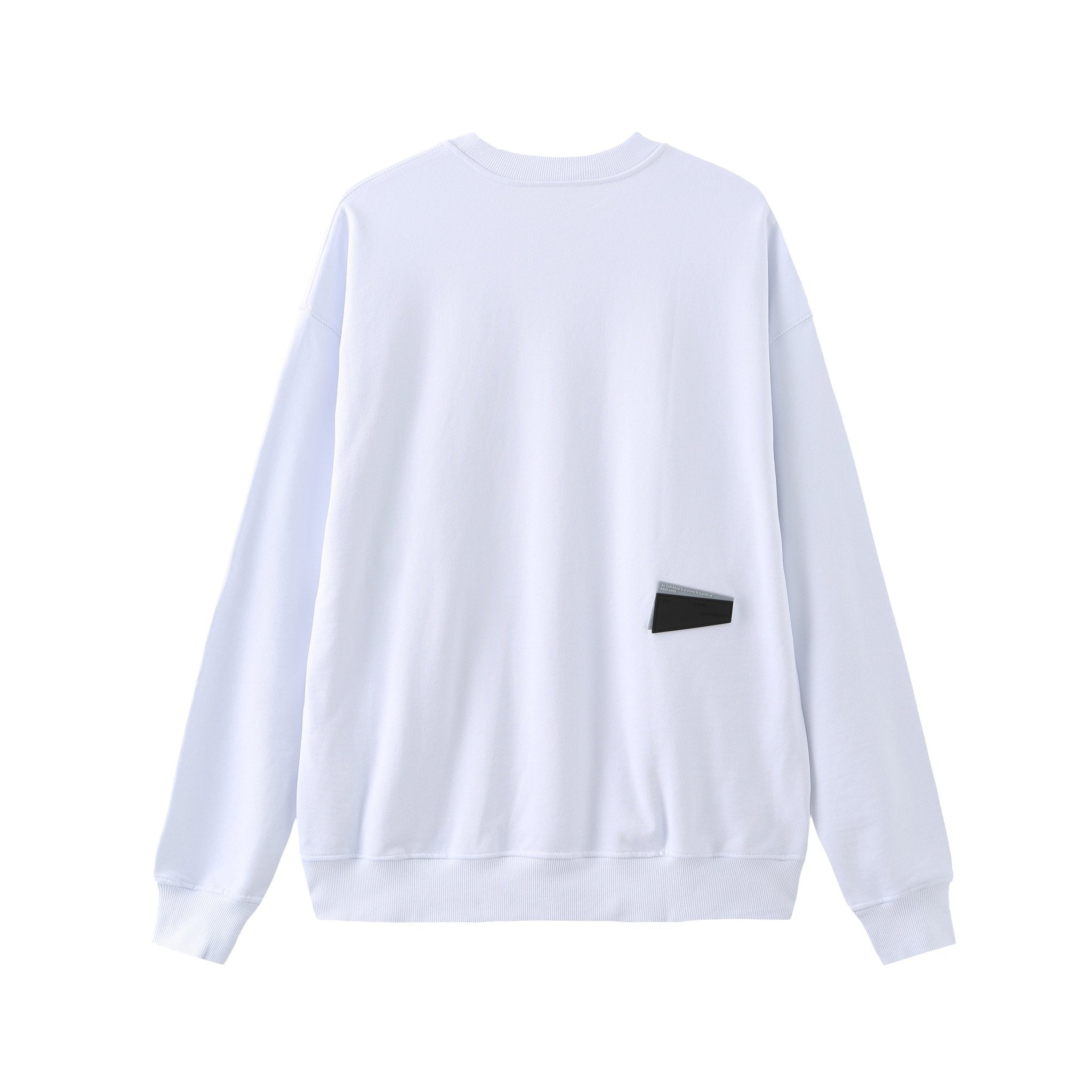 ROARINGWILD White Concept Graphic Sweathershirt | MADA IN CHINA