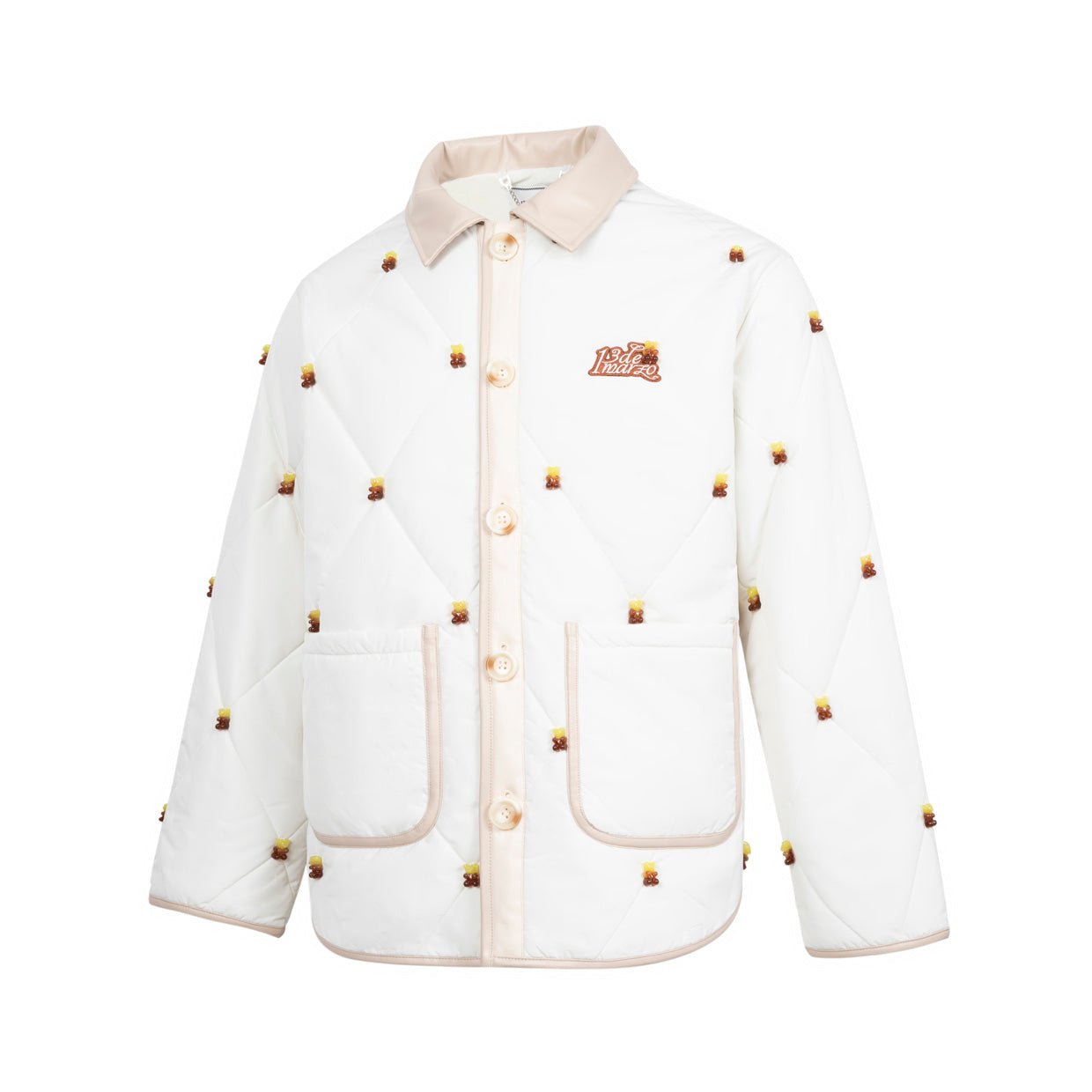 13 DE MARZO White Gummy Bears Shirt Cotton Coat | MADA IN CHINA