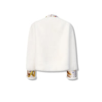 AIMME SPARROW White New Chinese Style Wool Jacket | MADA IN CHINA