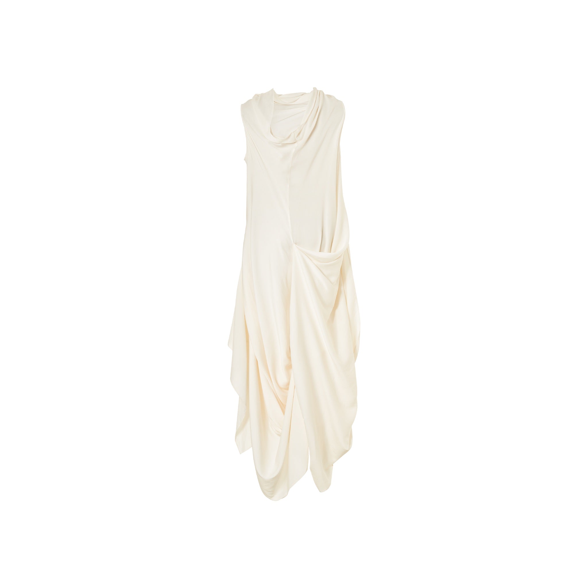 ELYWOOD White One-piece Dress Long | MADA IN CHINA